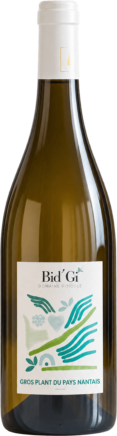 Bouteille de Gros Plant du Pays Nantais, Domaine Bid’Gi